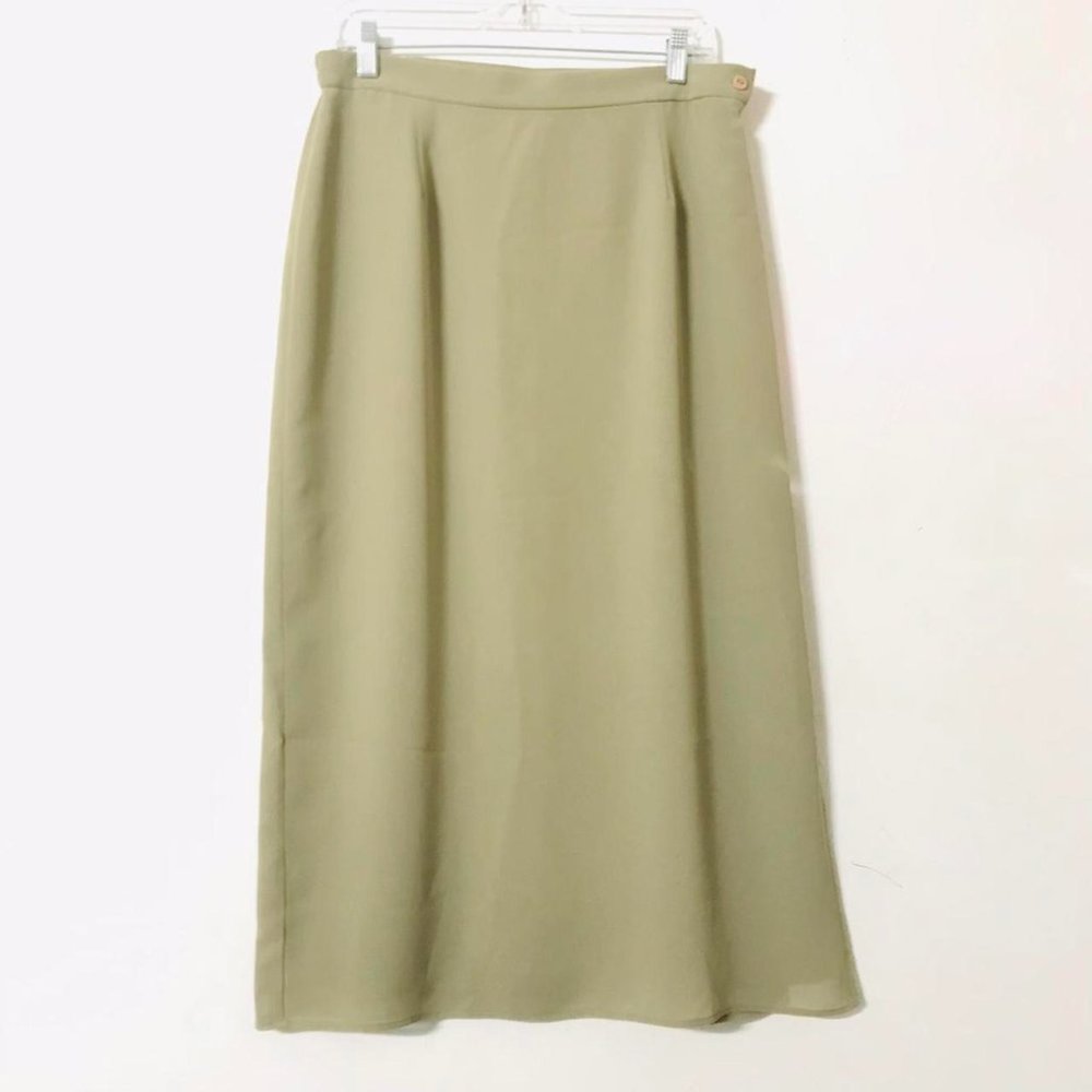 Vintage maxi pistachio sage green